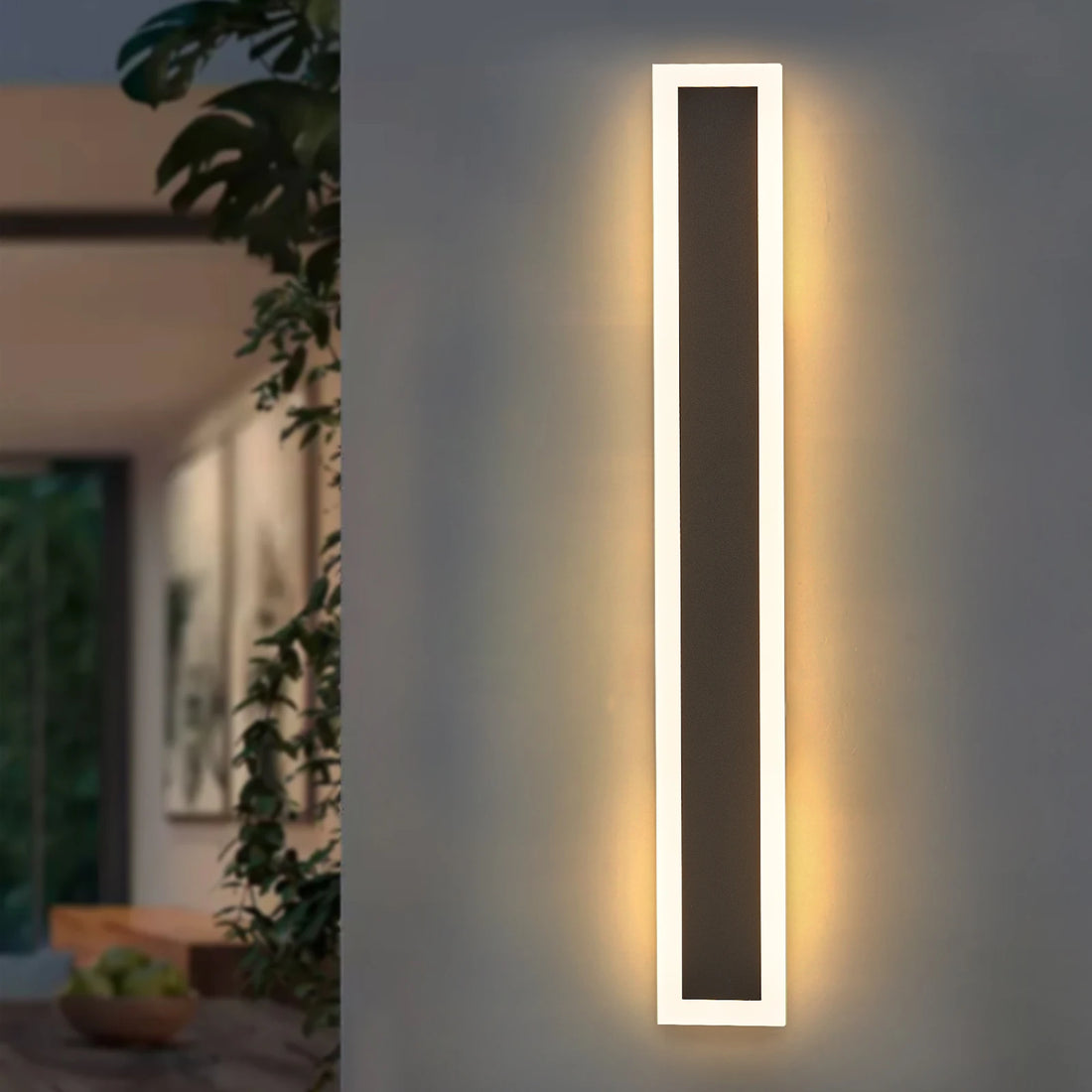 18W LED Outdoor Wall Lamp – Waterproof Acrylic Wall Sconce