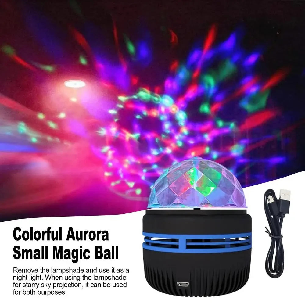 LED Starry Galaxy Projector Light with RGB Smart Remote Control for Home & Bedroom Decor