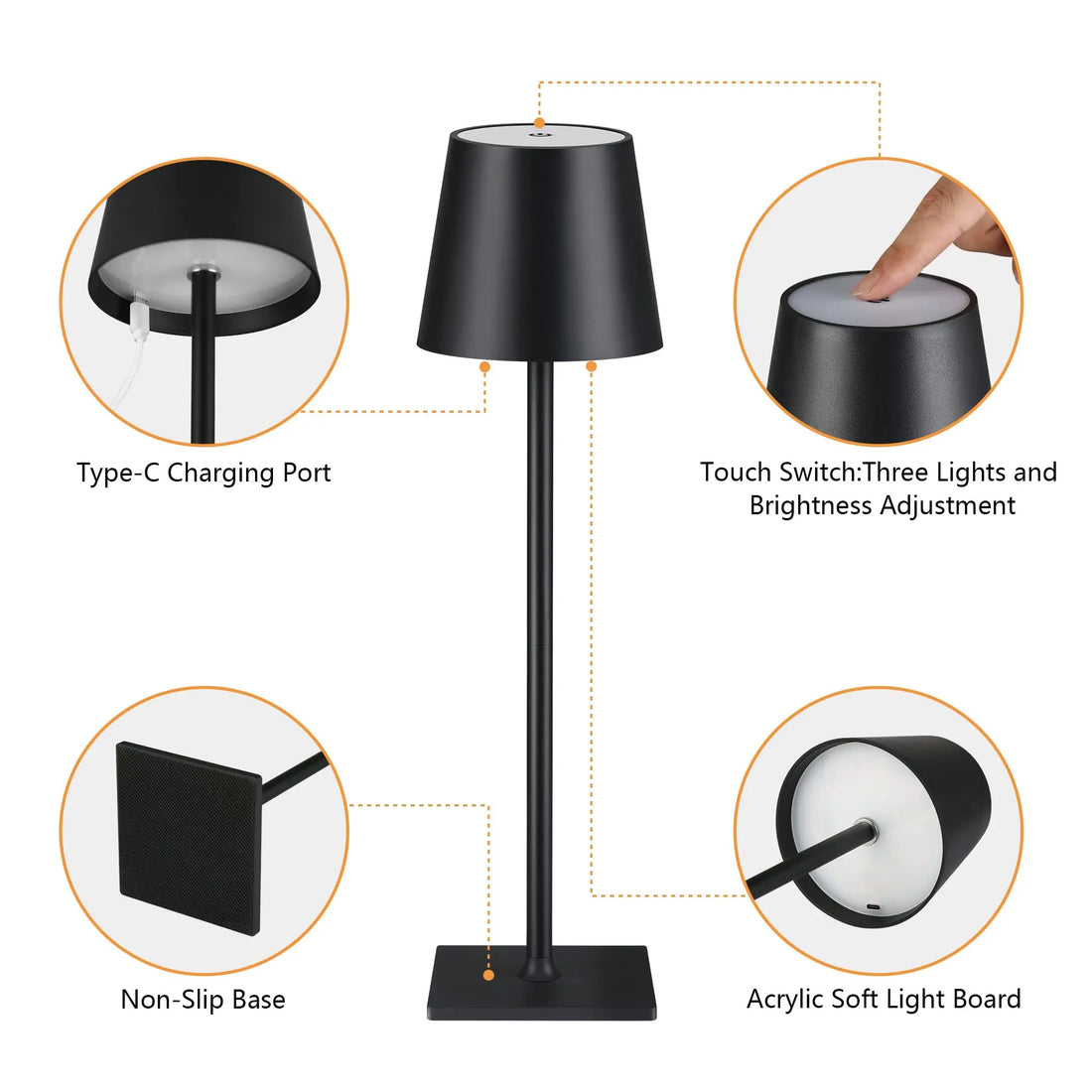 LED Eye Protection Table Lamp